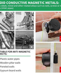 Magnetic Wire Puller Tool For Electrical Installations And Cable Runs No Sweat Fish Tape Wire Pulling System In Use