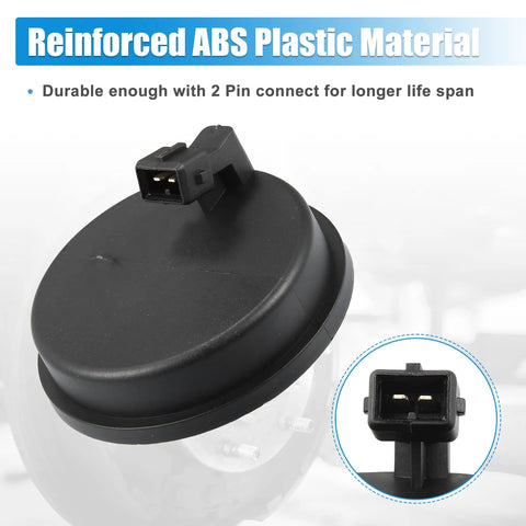 Close-up of rear hub bearing ABS speed sensor with connector for Hyundai Santa Fe Veracruz and Kia Sorento 2007-2018
