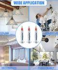 Wide application of Heavy Duty 60 Piece One Eighth Inch Forty Six Millimeter Zinc Plated Steel Molly Bolt Drive Wall Anchors Set visible installed in ceilings and decoration setups.