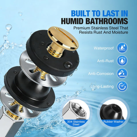 Universal Toilet Seat Bolt Kit With Copper Plated Screws Long Lock Nuts And Rubber Washers for rustproof bathroom repair