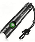 WD12 Dive Light 1400 Lumen Scuba Backup Underwater Flashlight With 3 Modes And Power Indicator Built Tough For Deep Dives And Boss Level Visibility Black