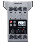 PodTrak P4 Dope Podcast Recorder With 4 XLR Mic Inputs, 4 Headphone Outputs, Phone And USB Inputs For Remote Interviews, front view