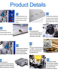 High Speed Automatic Electric Ribbon Code Printer For Production Dates And Batch Numbers On Flexible Packaging Film Plastic Leather Hot Stamping Coda Machine control panel, automatic foot switch, coding elements.