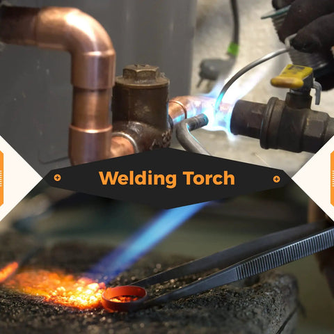 Propane Welding Torch With Type 1 Valve And OPD 78.7 Inch Hose Electric Ignition Soldering Torch heating copper pipe