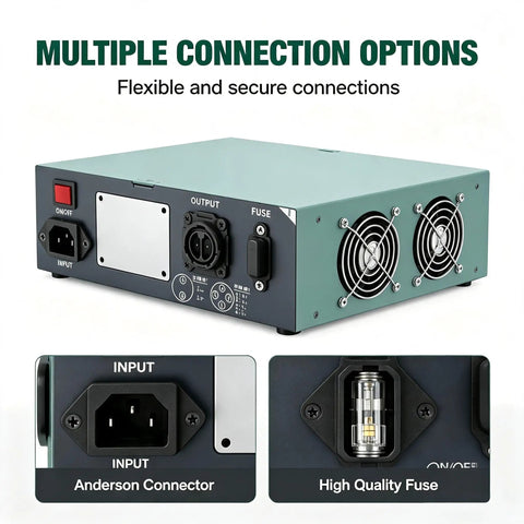 Top Shelf Portable Lithium Battery Equalizer 1.5 To 4.5V Touchscreen Cell Balancer with multiple connection options.