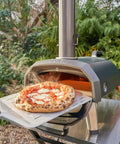 Gas Burner Attachment For Karu 12 2 12G Pizza Ovens, 28mbar Propane Conversion Kit With Regulator And Hose in outdoor setting