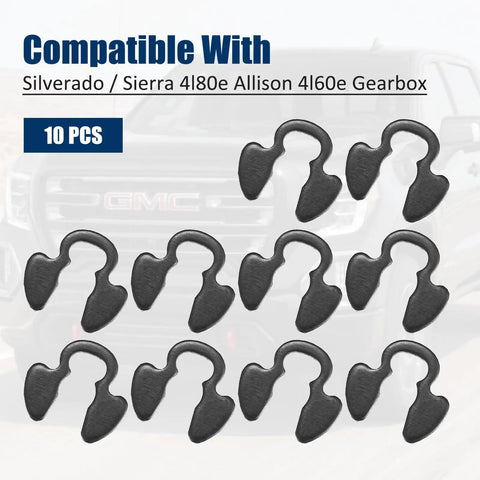 Chevy Shift Cable Clips 10 Pack For Silverado Sierra 4L80E 4L60E Gearbox Transmission Retainer Clips High Quality