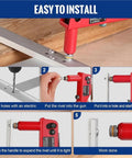 500 Piece Aluminum Blind Rivet Kit Open End Pop Rivets For Boat Duct And Home Repairs Beefed Up Heavy Duty Fastener Set For Quick One Tool Install Vibration Resistant And Strong rivet gun installing aluminum pop rivet