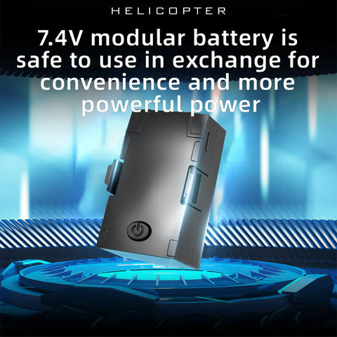 7.4V modular battery for UH-1 Huey RC Helicopter 1 To 48 Scale For Adults Dope 2.4Ghz 6CH Gyro Stabilized Remote Control Aircraft