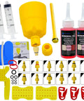 Universal Bicycle Hydraulic Disc Brake Bleed Kit Fits Shimano Tektro Magura Hayes Formula Hope Giant And More