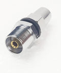 Beefy 3/8-24 Threaded Stud Antenna Mount For CB And Ham Radios Heavy Duty Antenna Mount Adapter Silver Finish Perfect For Radio Antennas