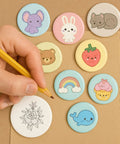 200 Pieces Clear Badge Film Circles For Button Makers And Crafts, Waterproof PVC Mylars Protective Films, 70mm Badges Shield, Easy Replacement For Arts And DIY Projects on handmade button badges