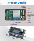 PWM DC Motor Speed Controller 12V To 30V 10A Variable Speed Regulator, internal circuit board and external interface overview.