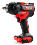 Heavy Duty Cordless Impact Wrench With Half Inch Drive Featuring A Brushless Motor And Legit 1106 Foot Pound Torque side view image