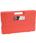 Red case for 5 Ton Bar Type Bearing Puller Set With Bearing Splitters And Gear Puller Kit for bearings and shafts