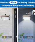Two Pack Automatic Outdoor Light Sensor Switches With Photoelectric Control for Dusk Till Dawn wall installation demo