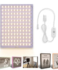CMYK Lithophane LED Backlight Kit For Bambu Lab P2S H2D X1 P1P A1 with USB lamp board and touch switch displayed