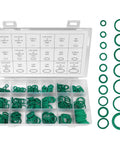 270 Piece O Ring Set For Car Air Conditioning And Plumbing, Sealing Gaskets And Rubber Washers Kit, organized in clear box