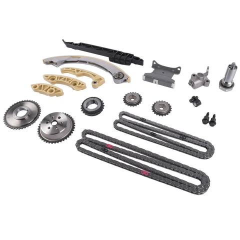 Complete Engine Timing Chain Kit Replacement for Buick Regal LaCrosse Verano HHR Malibu Cobalt Equinox Terrain 2006 to 2017