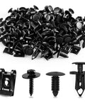 120 Go-To M4.2 Universal Fender Liner Kit With Hex Head Screws And U Nuts Nylon Bumper Fasteners Plastic Clips For GM Chevy Ford Buick Jeep Chrysler