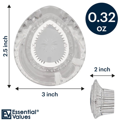 Shower Handle Replacement For Moen Posi Temp Tub Kit With Easy Install, Heavy Duty Single Lever Faucet Knob dimensions shown