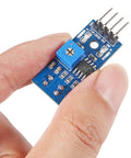 10 Pcs TCRT5000 Infrared Reflective Sensor Module For Arduino Smart Car Robot held in hand