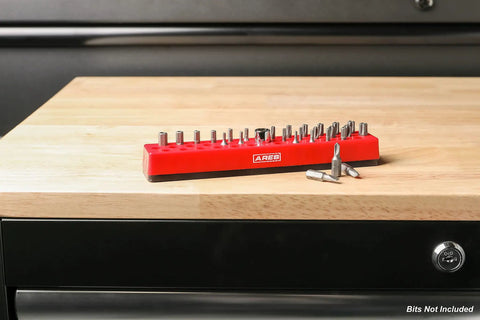34 Piece Tool Accessory Set With Socket Adapters, Universal Joints, Bit Holders And Bits, Magnetic Organizer for storage