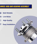 Rear Wheel Bearing Hub Assembly 512518 For Subaru Crosstrek Impreza Forester XV Crosstrek 2013 2014 2015 5 Lug With ABS