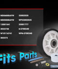 Neptune 3000 Series Dryer Repair Kit All In One Replacement Set with drum rollers, bearings, idler pulley, and belt shown.