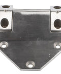 Heavy Duty Stainless Steel Hinge Built Different For Industrial And Commercial Doors With Five Hundred Kilogram Load Rating Rust Proof Corrosion Resistant Waterproof And Easy Drop In Replacement For Food Service, top view.