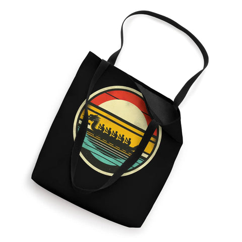 Racers And Festival Fans Will Dig This Dragon Boat Themed Tote Bag, Lightweight Spun Polyester Canvas Tote With 16x16 Size And Black Handles