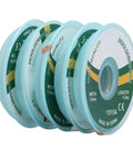 Desoldering Solder Wick 5 Pack Copper Alloy Desoldering Braid 1.5mm By 1.5m spools for PCB Repair and Rework