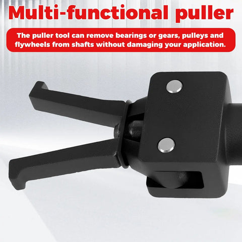 Heavy Duty Pilot Bearing Puller Kit with steel construction, easy to install slide hammer attachment for removing pilot bearings