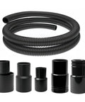 10 Ft Dust Collection Hose Kit For Power Tools And Shop Vacuums With 5 Fittings Universal Fit For Table Saws Drills Sanders And More