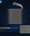 Front AC Evaporator Core Featuring Parallel Flow Design For Nissan Altima Murano Maxima Pathfinder Or Infiniti JX35 QX60, high-density fins for cooling.