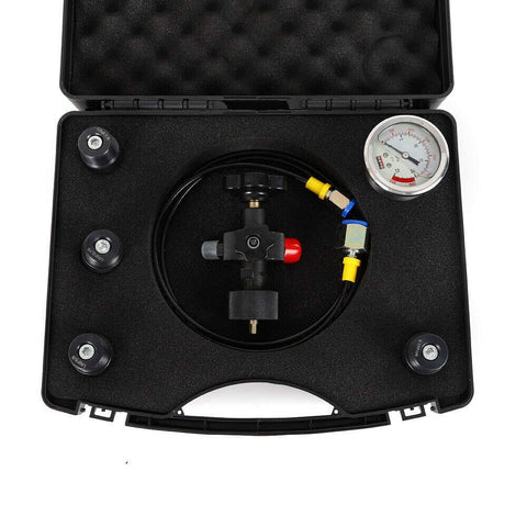3500 Psi Hydraulic Accumulator Nitrogen Charging Kit With Gas Valve Test Kit And Inflatable Tool For Beefy Pressure Testing And Easy Inflation Checks, Compact Safe Heavy Duty