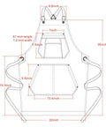 Technical diagram of Denim Apron With Deep Pockets For Hair Stylists Baristas Gardeners And Craft Pros Cross Back Straps Adjustable