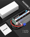 Packing list for Two Pack 6S 3300mAh LiPo Battery EC5 60C Soft Case 22.2V For RC Plane Quad Helicopter Car Boat Truck Ready To Fly