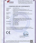 Certificate of conformity for Hella Solid 16GB Compact Flash Card CF 2.0 High Speed Storage For Dslr And Vintage Cameras.