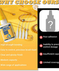 Clear Jewelry Glue For Accessories Quick Dry Cyanoacrylate Adhesive 30g with droppers and charm accessories shown