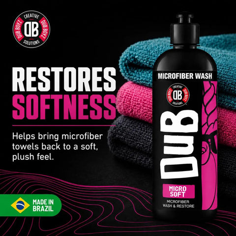 Super Soft Microfiber Detergent For Towels And Applicators 16oz Wash And Restore Formula That Removes Wax Polish And Grease Safe For Washing Machines Biodegradable Microfiber Cleaner For Rags And Pads bottle and microfiber towels