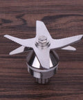 Sturdy Stainless Steel Blade And Bearing Kit For Soy Milk Maker Easy Install Durable Replacement Parts For Home Kitchen Safe Food Grade Compatible With Most Soy Milk Machines Simple Fit And Quick Cleaning, stainless steel blade on wood
