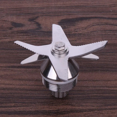 Sturdy Stainless Steel Blade And Bearing Kit For Soy Milk Maker Easy Install Durable Replacement Parts For Home Kitchen Safe Food Grade Compatible With Most Soy Milk Machines Simple Fit And Quick Cleaning, stainless steel blade on wood