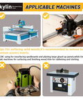 Slab Flattening Router Bit With Half Inch Shank And One And A Half Inch Cutting Diameter CNC Spoilboard Surfacing Bit setup guide