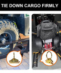 Heavy Duty 10 Piece E Track Tie Down O Ring Set For E Track Rails And Single Slot Systems Great For Trucks Trailers Boats Vans And More Easy To Install And Reposition Cargo Securement, steel O-ring tiedown in truck and motorcycle cargo setup