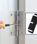 10 Pack 3.5 Inch Black Door Hinge Shims ABS Plastic Repair Kit For Easy Door Alignment Quick Sagging And Misalignment Fix