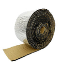 Pipe Wrap Insulation Foam Tape 5mm Thick Self Adhesive Waterproof High Density Heavy Duty Duct Tape, roll with aluminum backing