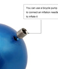 Watch Case Opener Ball Tool For Back Removal And Reassembly Soft Rubber Ball with bicycle pump connector for inflation