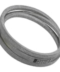 Premium American Style Transmission Drive Belt For John Deere ZTrak Z235 Z315E Z335M Z355R Zero Turn Mower Replacement 62 Inch Fits Z375R, gray polyester belt.
