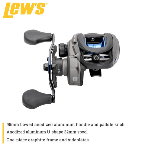 Top Shelf Baitcast Fishing Reel With One Piece Graphite Frame And Tough Aluminum Handle engineered for smooth drag action and freshwater fishing.